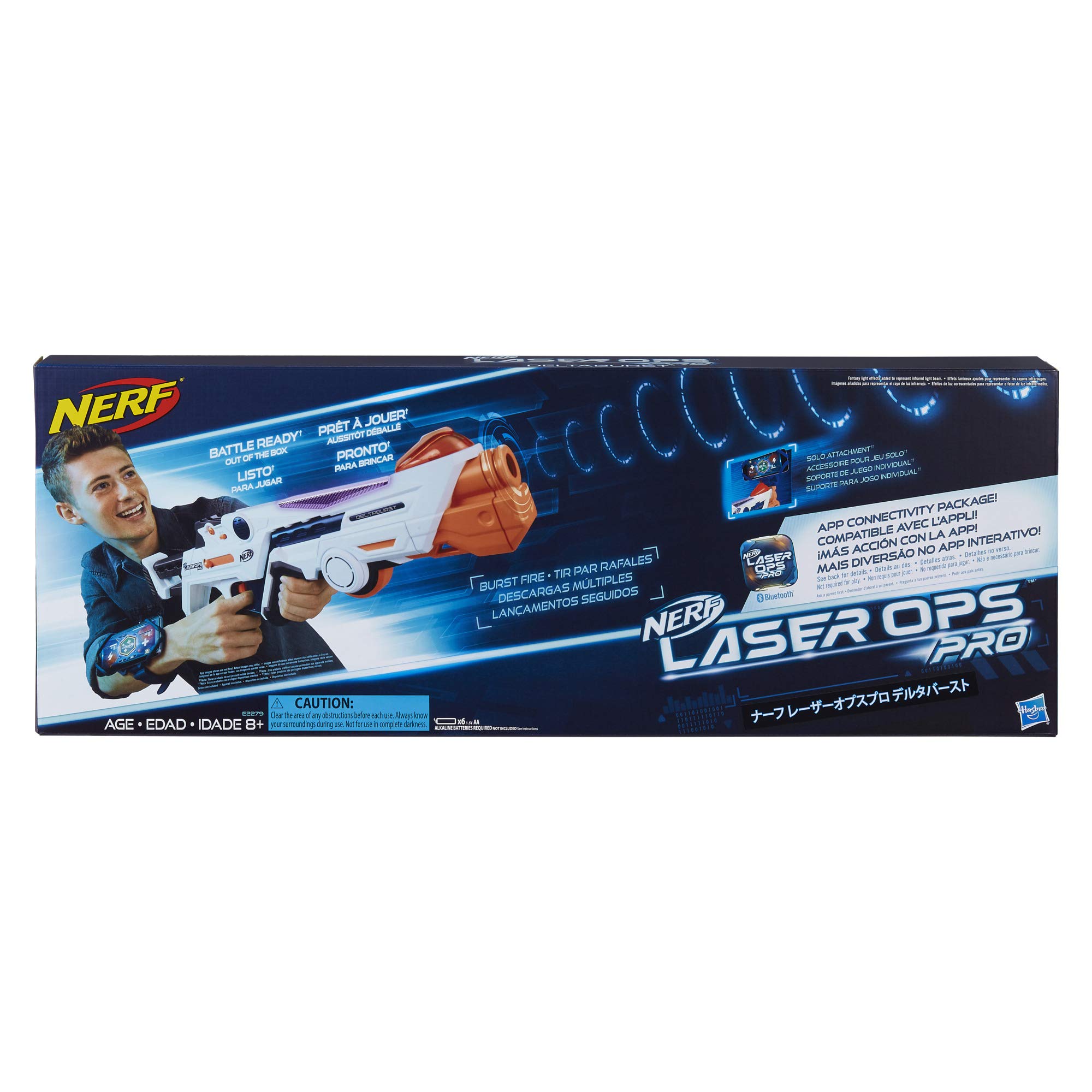 ハズブロジャパン E2279 ナーフ レーザーオプスプロ デルタバースト 4台 Mua ハズブロ(HASBRO) ナーフ レーザーオプスプロ デルタ